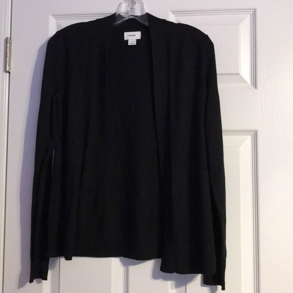 Black old navy cardigan